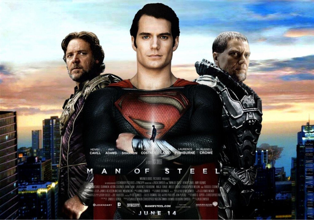 Obal od: man of steel.